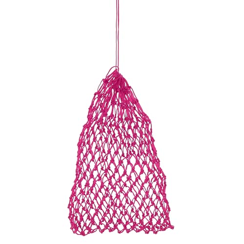 Mini Slow Feed Hay Net - color: Pink