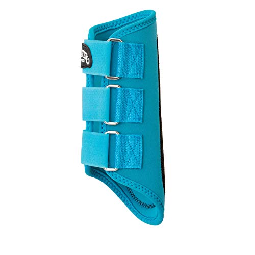 Weaver Leather Equestrian Splint Boots, Medium, Turquoise
