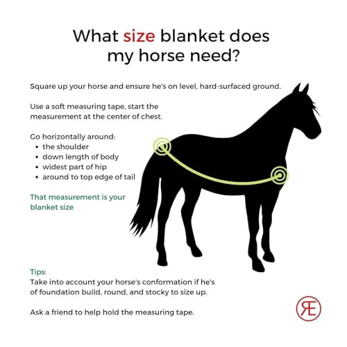 Reinsman Premium Rain Horse Sheet | 1200 Denier Waterproof Top | Comfortable Fleece-Lined Neck, Neck Gusset with Velcro Attachment | Breathable Nylon Liner | Easy to Clean