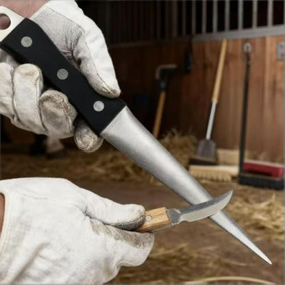 Hoof Knife Sharpener Farrier Tool | lawn mower blade sharpener Diamond files for Sharpening Hoof Knives, Kitchen/Garden/Outdoor Tool Sharpener