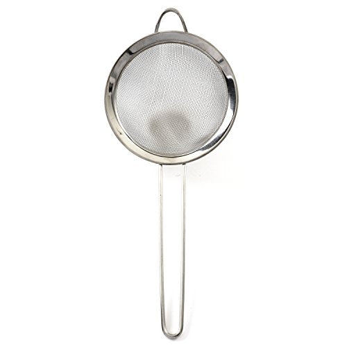 Norpro Stainless Steel Strainer, 4-inch, Silver, 1 Count (Pack of 1) - size: 1 Count (Pack of 1)