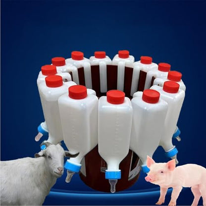 Goat Feeder Bottles Pet Nurse Breeding Equipment - color: 500ml