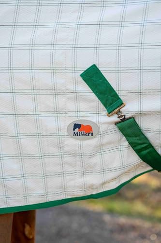MIller's Aussie Ripstop Stable Sheet - color: Forest Green, size: 78