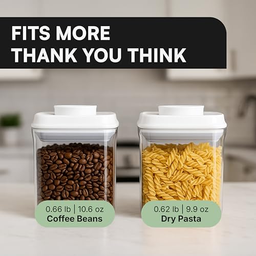 Bop Top Airtight Food Storage Containers | Pop-Top Lid | 3.5 Cups / 30 Oz - color: Single: 30 oz