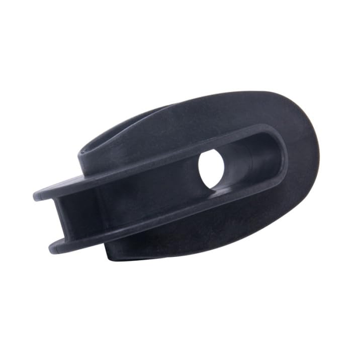 Electric Fence End Strainer Insulators UV Coated, Size: Up to 11 mm - Pack of 10 | Accepts Wire & Tape, Semi-Permanent Use, Medium Strain Rated, Internal Corner Use, Up to 11mm Wire - size: Size: Up to 11 mm - Pack of 10
