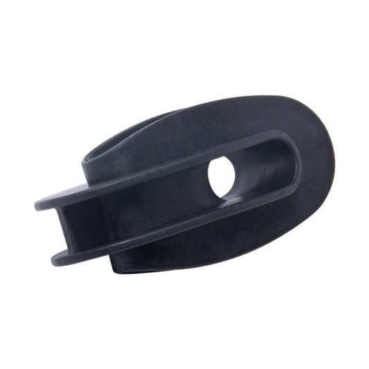 Electric Fence End Strainer Insulators UV Coated, Size: Up to 11 mm - Pack of 10 | Accepts Wire & Tape, Semi-Permanent Use, Medium Strain Rated, Internal Corner Use, Up to 11mm Wire - size: Size: Up to 11 mm - Pack of 10