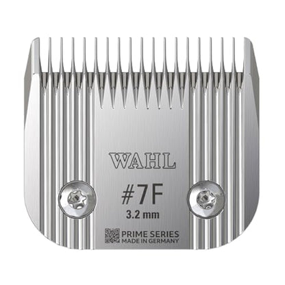 Wahl Pro Animal Prime Series Blades - Professional Fine Tooth Pet Clipper for Horse, Cat & Dog Grooming - Made from High-Carbon Steel - #7, 3.2mm - size: #7