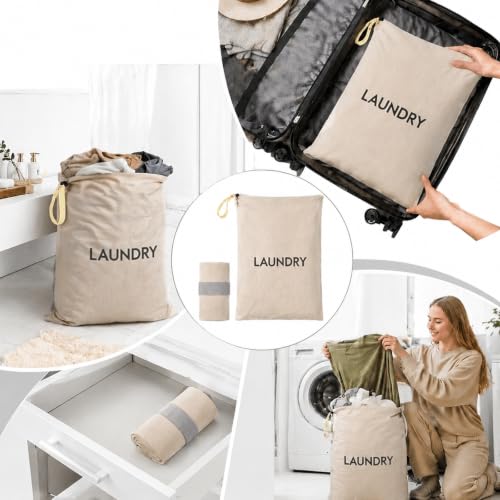 23.6" x17.3" Dirty Clothes Bag for Traveling and Camping