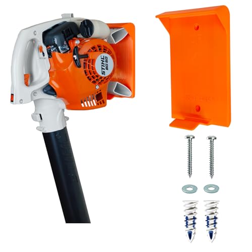 Leaf Blower Wall Mount for Stihl BG50, BG55 - Secure No-Wobble Storage Hanger, Fast Install (Stud or Drywall), Made in USA (BG50, BG55) - size: BG50, BG55