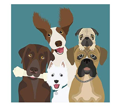 Burgon & Ball Creaturewares The Rabble Dog GCR/CAT Tin Pet Food Storage, 16.5 cm x 11 cm x 20 cm Size - style: The Rabble Dog