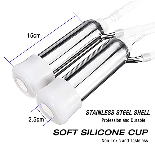 Milking Machine Accessory Cow Teat Cup Complete Set, φ25mm - size: Milk Cluster for Cow