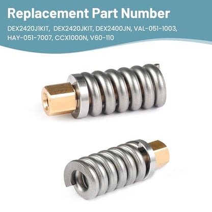 DEX2420JKIT DEX2400JN Brass Sleeve Nut Assembly Replacement PartsforHayward | Replacement for Hayward Filter Tank Clamp, Filter Housing Replacement Parts with Spring & Metal Washers