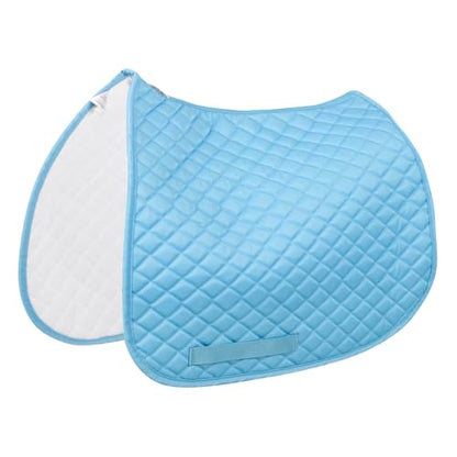 TuffRider Basic All Purpose Horse Riding Saddle Pad - color: Light Blue