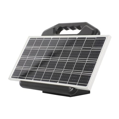 S2500 2.2 Joule Solar Fence Charger, 60 Miles Solar Electric Fence Charger for Livestock, Horses, Cattle Sheep, Portable and Super Tough - size: S2500