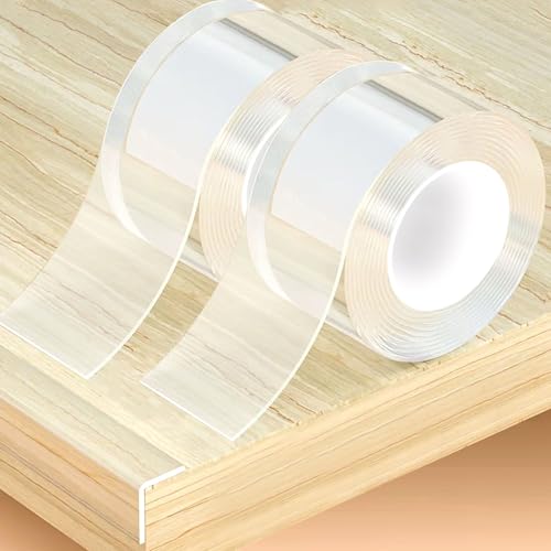 Clear Soft Corner Protectors for Furniture Strip,2 in x 13.12 FT x 2 Rolls,Sharp Edge & Table Bumper,Window Edge,Wall Protector, Soft Corner Guards Safe for Proof,Table Corner Protectors in Family - size: 2Rolls x 2in x 13.12FT
