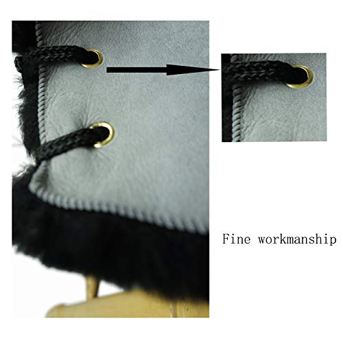 Western Merino Sheepskin Saddle Seat Saver Wool Saddle Cover Fleece Horse Pad