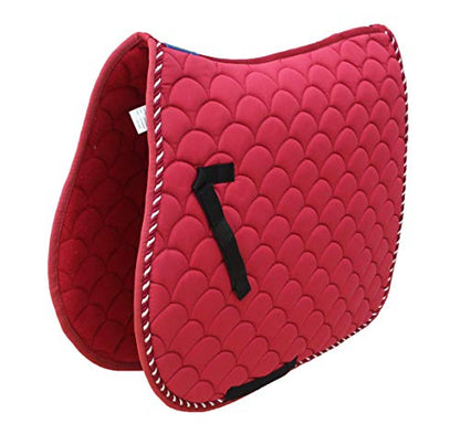 Horse Saddle Pad English Quilted Contoured All-Purpose Trail 72TS02