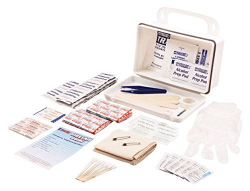 Rapid Care First Aid RC-10MAN-W 10 person 106 Piece ANSI/OSHA Compliant First Aid Kit in Wall Mountable Poly Case - color: Poly Case, size: 10 Person