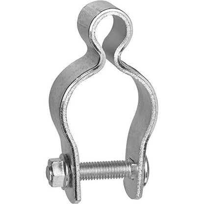 National Hardware Pipe Gate Hinge, 1-5/8 in, Steel, Zinc Plated - size: 1-5/8 Inch