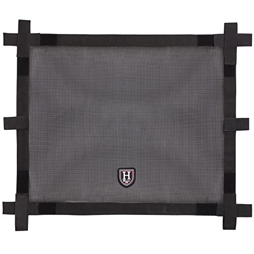 Harrison Howard Horse Trailer Window Screen, Adjustable Touch Tape Window Screen Mesh, Horse Trailer Accessories 24 * 30 in - size: 24*30inch