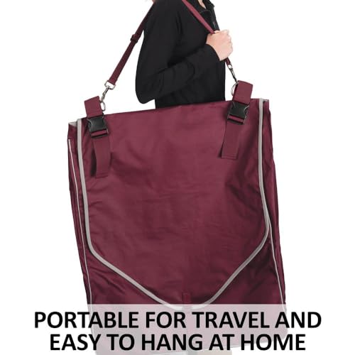 Schneiders Supreme Stall Front Large Horsewear Bag II | Durable 600D Polyester | Teflon Coated | Removable Plexiglass Bottom | Portable & Easy to Hang | Color Navy - color: Navy