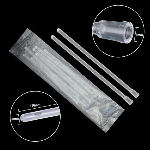 20ml Luer Lock Syringe with Cap and Soft Plastic Tube, Pack of 30 - size: 20ml - 4.0mm Tube