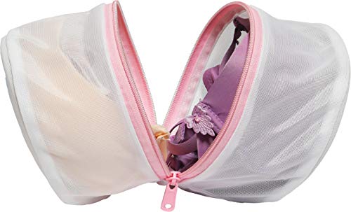 Simple Houseware Premium Bra Lingerie Wash Bags - 3 Pack - style: 3 Bra Bags