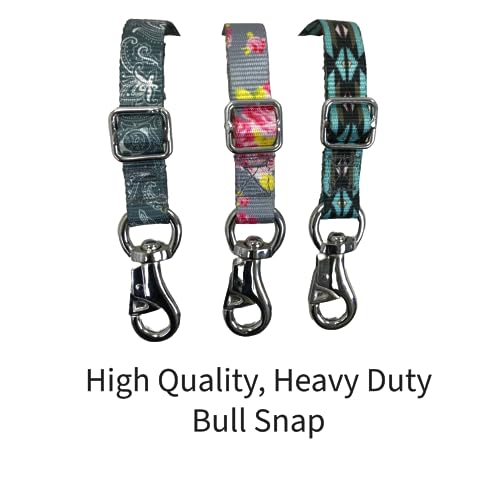 Premium Overlay Adjustable Trailer Ties (Blue Aztec)