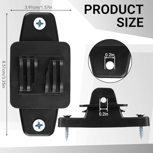 Pushglossy 50 Pcs Electric Wire Fence Insulators Wood Fence Post, Black - color: Black