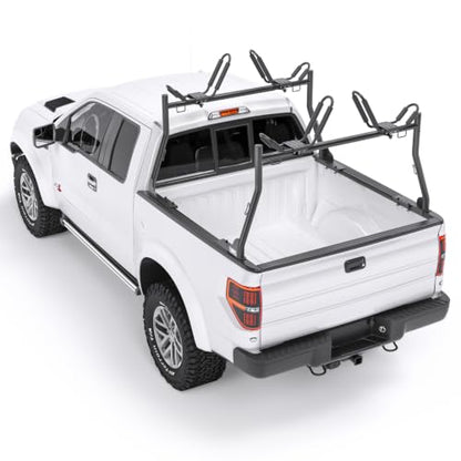 Model X31-J Truck Ladder Rack with 2 Sets Kayak J-Racks - color: KX-3155-BLK