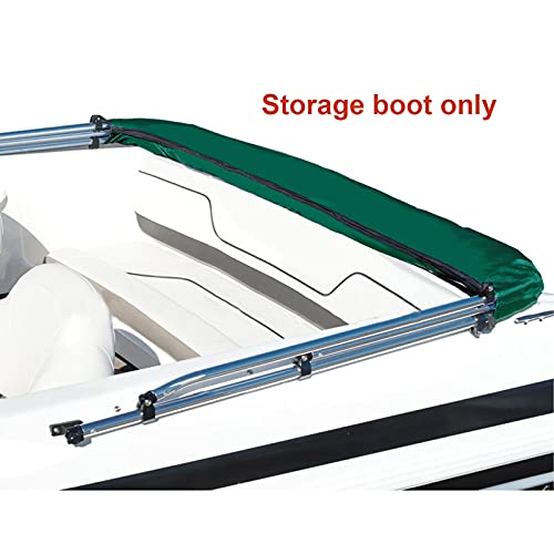 SavvyCraft Boat Bimini Top Cover Storage Boot, Green 54"-60" W - color: Green, size: 54"-60" W
