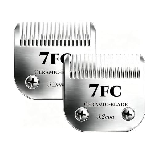 for Andis 7FC Blades Dog Grooming Blades - size: 7FC-2PC