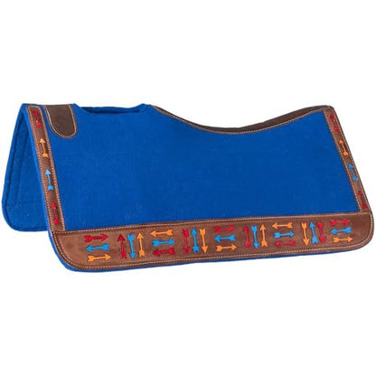 Tough 1 Triple Arrow Contour Felt Saddle Pad