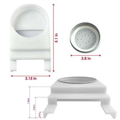 Bee Feeder-Easy to Install Honey Feeder,Water and Sugar Syrup Entrance or Top Dispenser-Beekeeper Tools,(4 Pack)