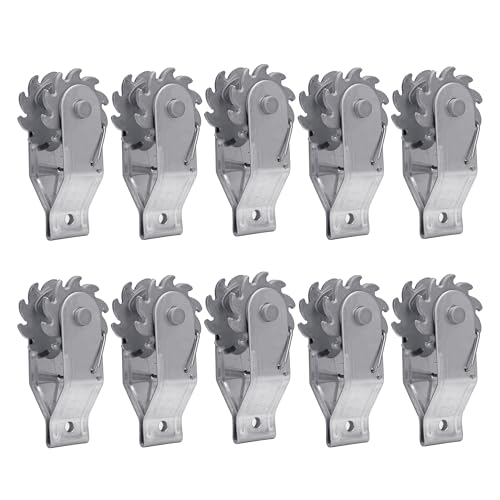 Electric Fence tensioner, High tensile Wire Fence tensioner for Farm 10pcs - color: SILVER, size: 10 pcs