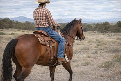 Horse Western Saddle Aluminum Engraved Roper Angled Slanted Stirrups 51228