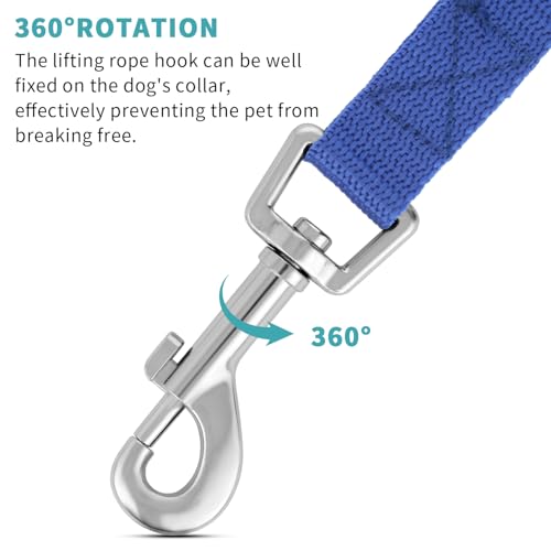 Hypeety Dog Training Leash Strong Nylon Lead for Training Walking, 3pcs - color: 3pcs