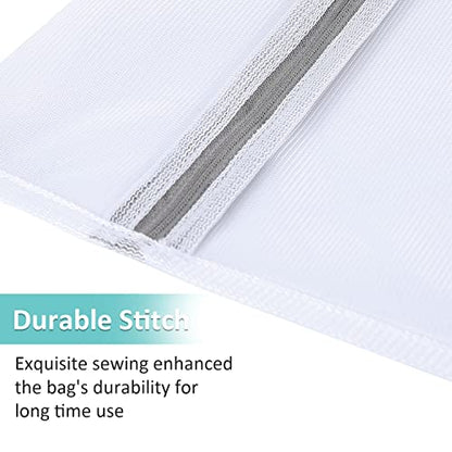 GOGOODA Mesh Laundry Bags for Delicates Durable Protective Wash Bags - size: 2M,2L,1 Bra Bags