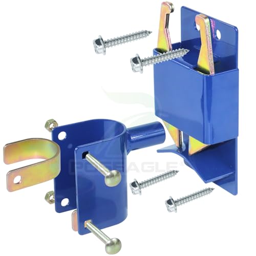 [Upgraded] Blue S16100100 Two Way Gate Latch, Farm Gate Latch - size: A1 1xGate Latch