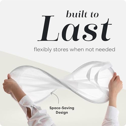 Handy Laundry Pop Up Laundry Hamper 71L Sturdy Collapsible Mesh (White) - color: White, 1-PACK