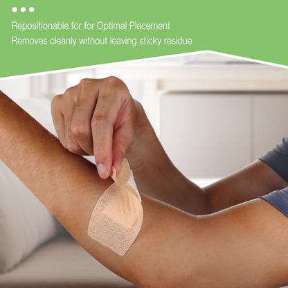 NeuHeils Silicone Bandages for Sensitive Skin, Large 2"x4", 40 Pack - size: 2''x4''(40 Packs)