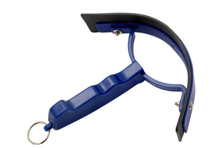 MPMH Plastic Sweat Scraper for Horse, Horse Sweat Scraper Brush Ergonomic Effective Handheld Soft Grip Plastic Rubber (Blue) - color: Blue