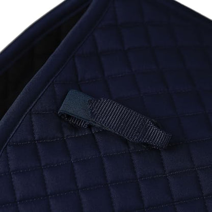 WeatherBeeta Prime Air-Tec Jump Shaped Saddle Pad - color: Navy, size: Large