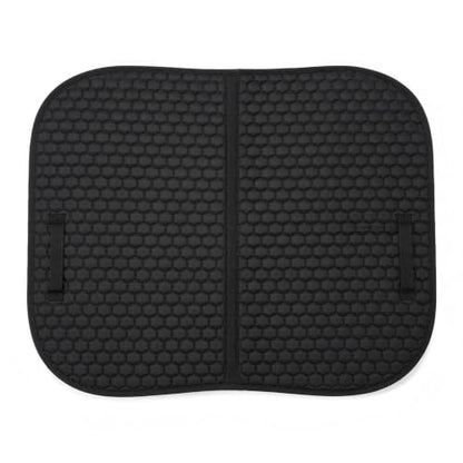 Horse Saddle Pad Non-Slip Cushion for English & Western Riding, Comfort & Protection for Horse Back, Prevents Sores & Chafing, Black