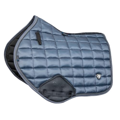 ARMA Satin Jump Saddle Pad - color: Grey, size: 15"-16.5"