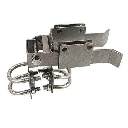 BiJun Chain Link Double Gate Latch for 1-3/8" Frames