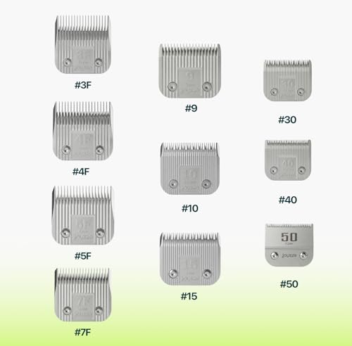A Series 5F Grooming Blade - Fits Raptor, Falcon & Any A5 Clipper - size: 5F:1/4" (6.3mm)