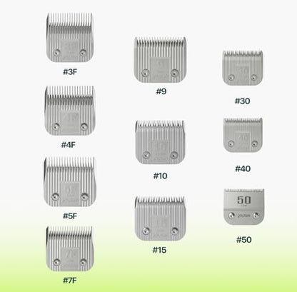 A Series 5F Grooming Blade - Fits Raptor, Falcon & Any A5 Clipper - size: 5F:1/4" (6.3mm)
