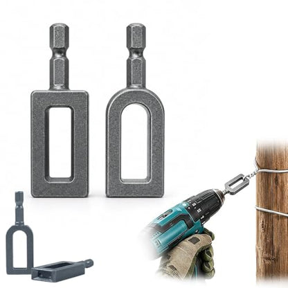 Wire Twister Tool for Drill, 9#+11#Multifunctional Wire Twisting Tool