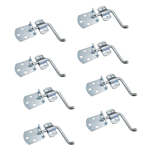 Mega Cargo Control 8 - Pack Straight Side Gate, Latch Set for Utility Trailer, Stake Body Gates, Sheds, Wood, Trucks, & Trailers - size: 8 - Pack